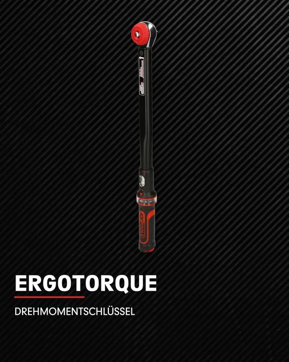 Actual product image KS Tools Ratchet torque wrench (1/2", 40 Nm, 200 Nm)