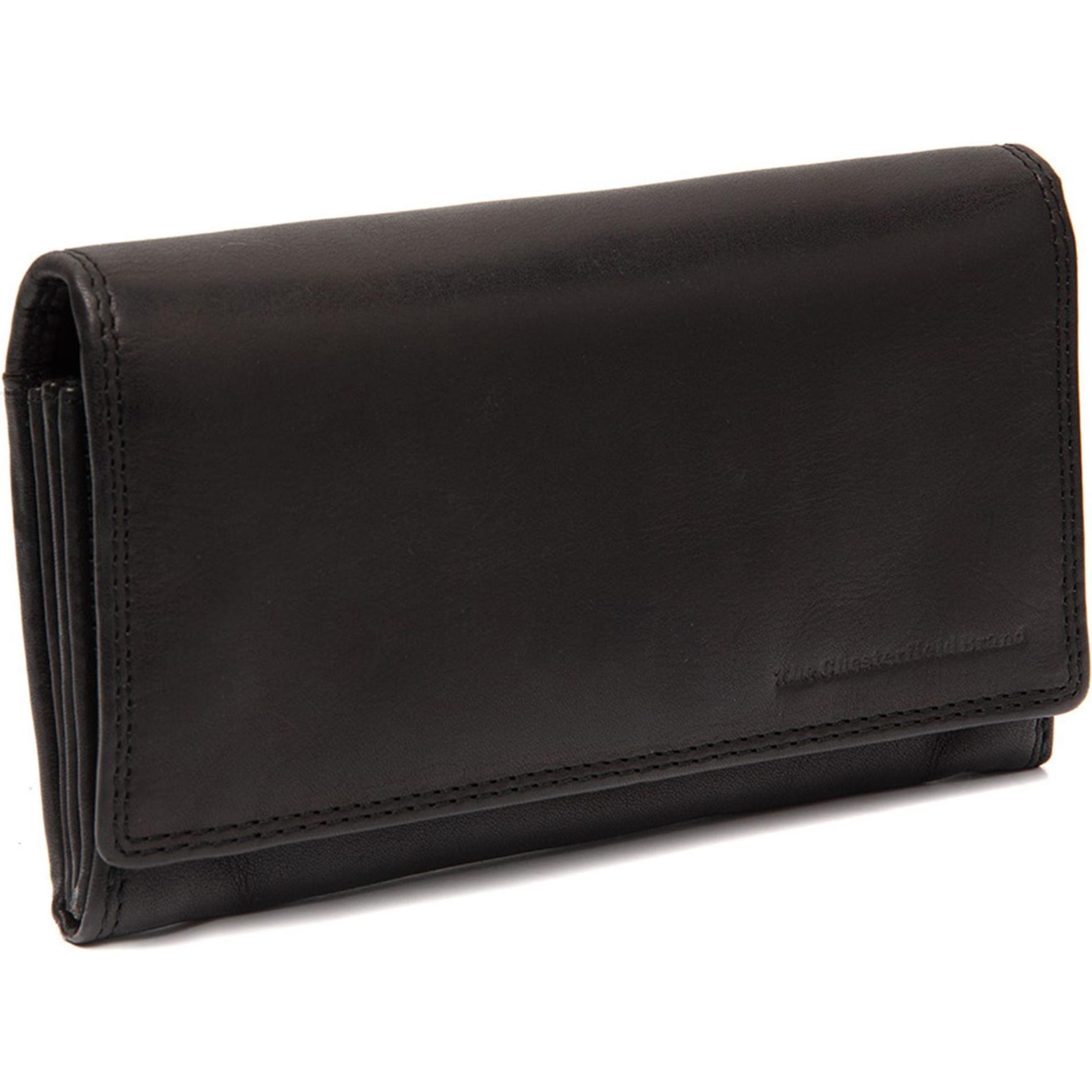 The Chesterfield Brand, Damen, Portemonnaie, Lentini Geldbörse Leder 18 cm, Schwarz