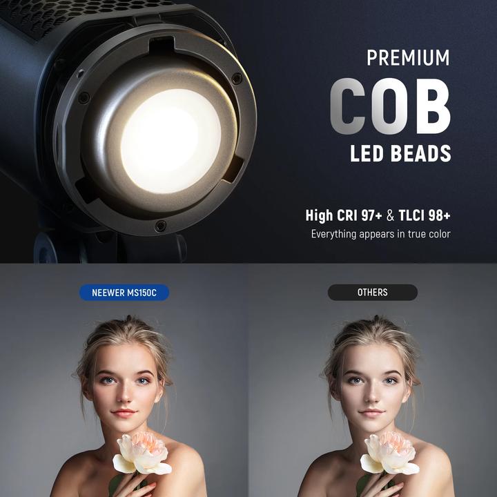 Actual product image Neewer MS150C RGB LED Video Light With App Control (Video light)