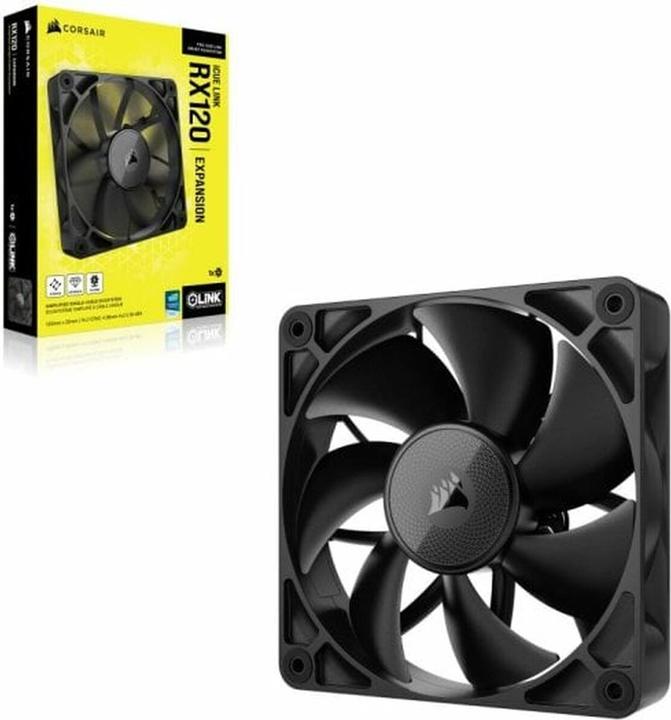 Actual product image Corsair RX Series, iCUE LINK RX120, 120mm Fan, Single Fan (120 mm, 1x)