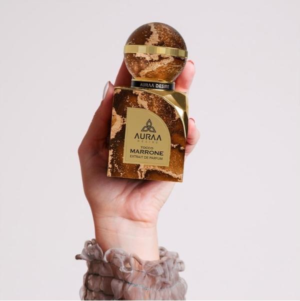 Actual product image Al Haramain AURAA DESIRE Tocco Marone Extrait de Parfum spray 100ml (Extrait De Parfum, 100 ml)