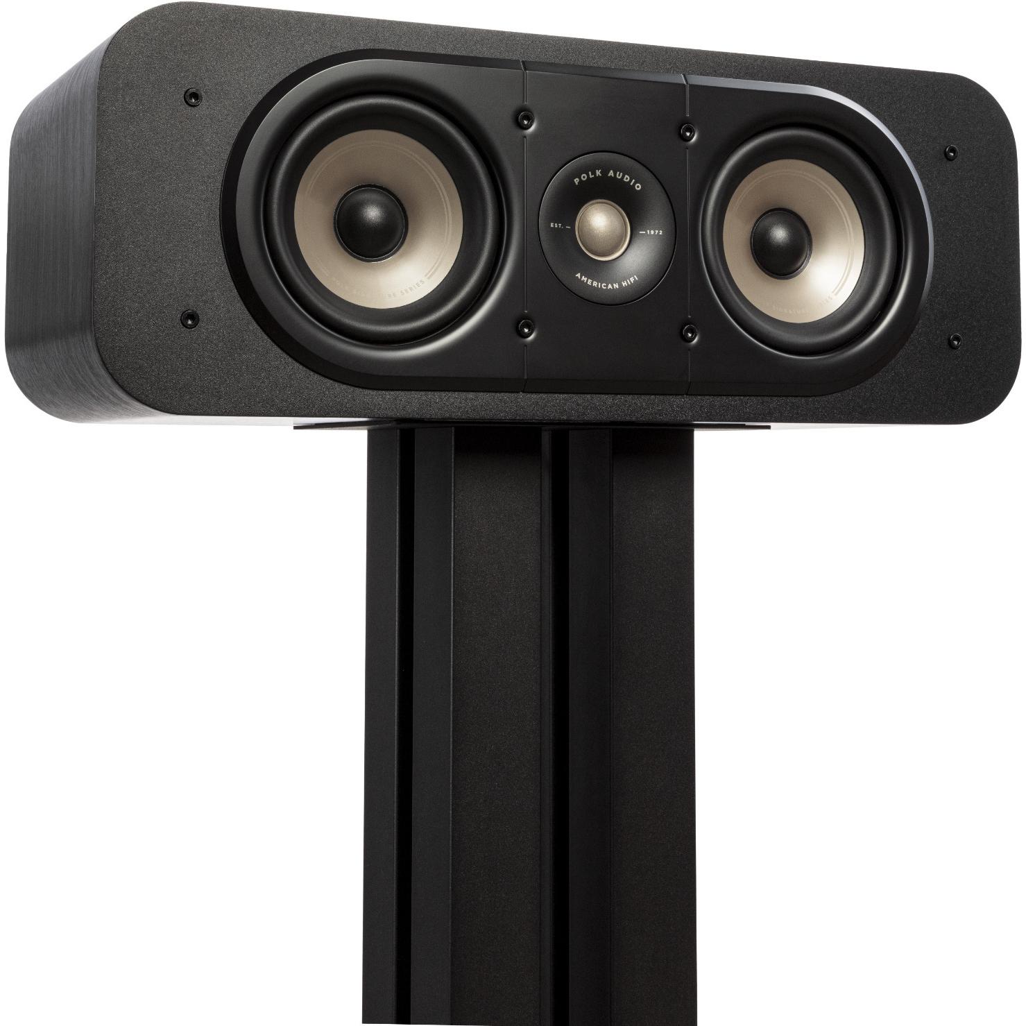 Polk SIGS30CELBK Signature Elite (1 pz.), Hi-Fi + Altoparlante home cinema, Nero