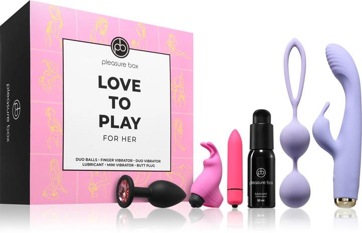 Image du produit Dream Toys Boîte à plaisirs - Love to Play for Her
