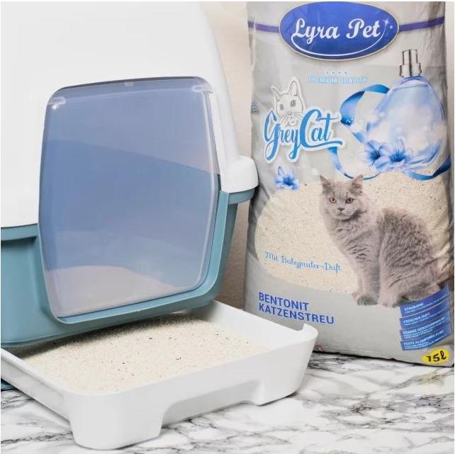 Produktbild Lyra Pet GreyCat Katzenstreu (Klumpend, 28 kg)