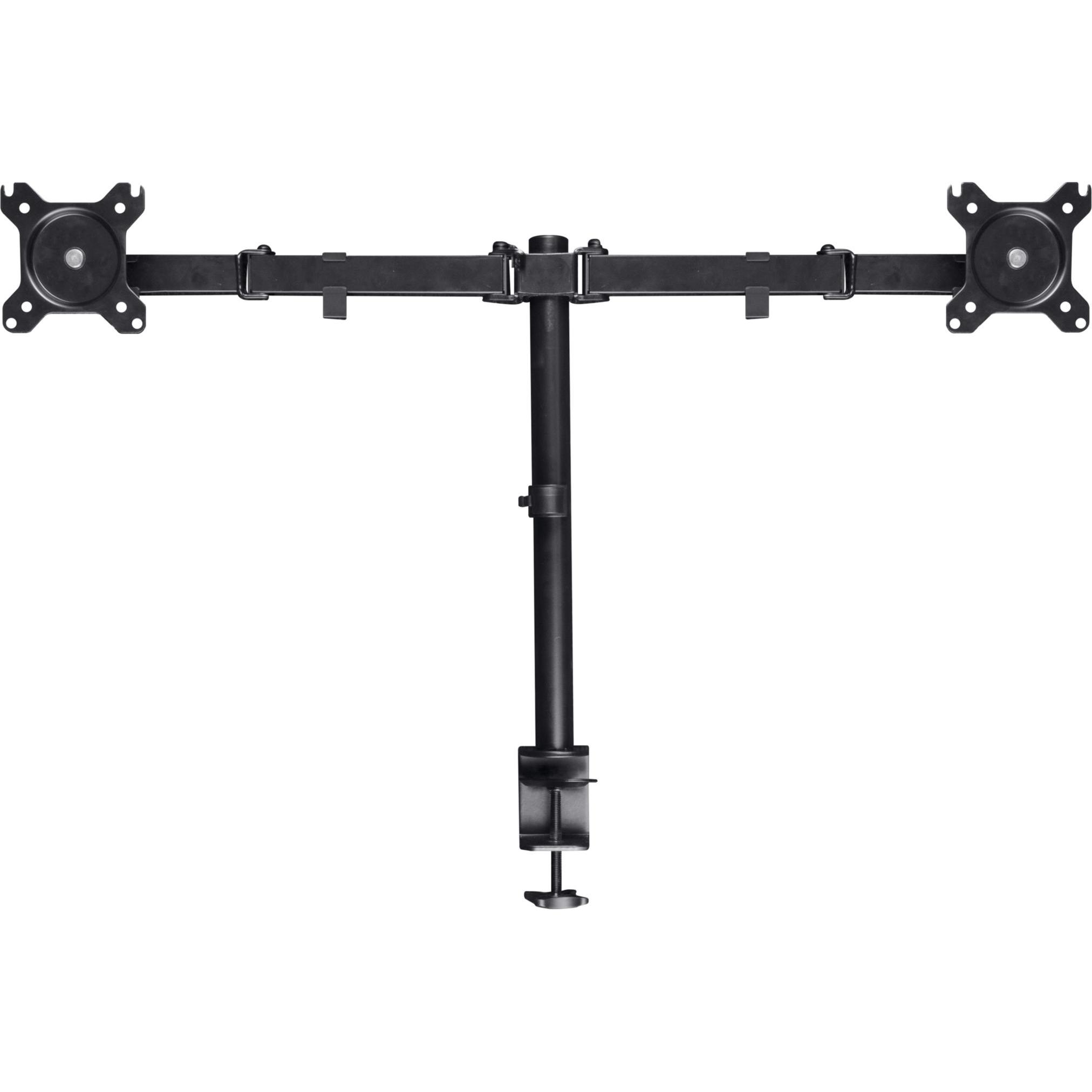 Trust Tischhalterung GXT 1120 Mara Dual bis 16 kg – Grau (Tisch, 32"), Monitor Halterung, Grau