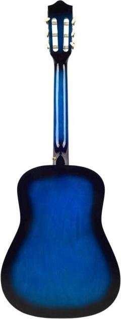 Produktbild No Name V-TONE CG ONE BB 4/4 blueburst Konzertgitarre (Konzertgitarre, ABS, Kunststoff, Lindenholz, Nylon, Okoume)