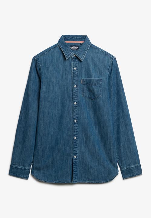 Immagine prodotto Superdry Langärmeliges Essential Jeanshemd (S)