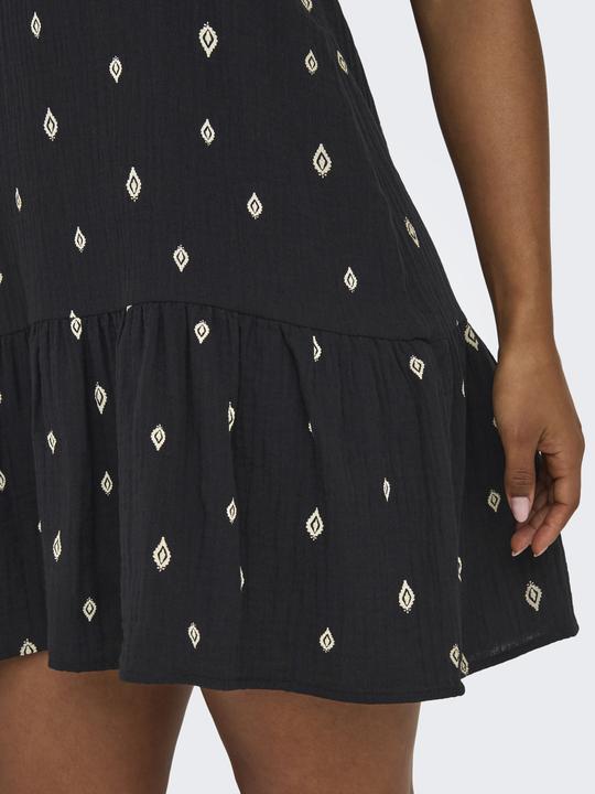 Image du produit Only Coupe normale Col en V Robe courte Robe (XS)