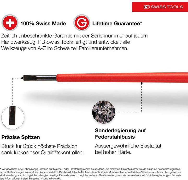 Actual product image PB Swiss Tools Screwdriver sets (TX)