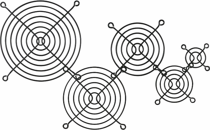 Immagine prodotto InLine Griglia del ventilatore in metallo