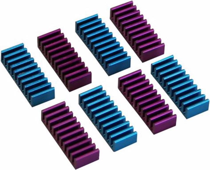 Image du produit InLine Ailettes de refroidissement auto-adhésives du refroidisseur de RAM