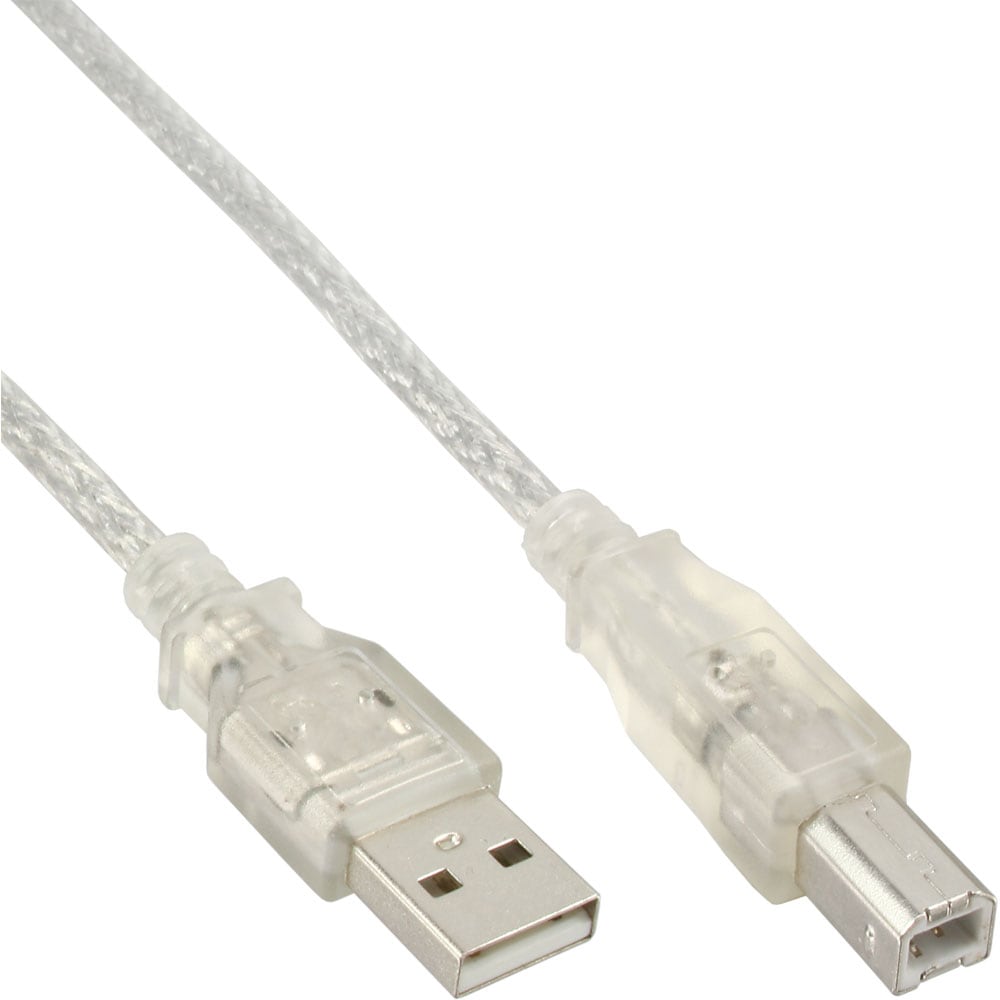 InLine USB A – USB B (7 m, USB 2.0), USB Kabel