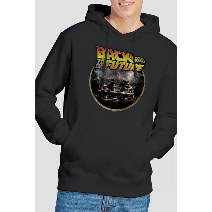 Immagine prodotto Back to the Future Felpa con Cappuccio Uomo (XL)