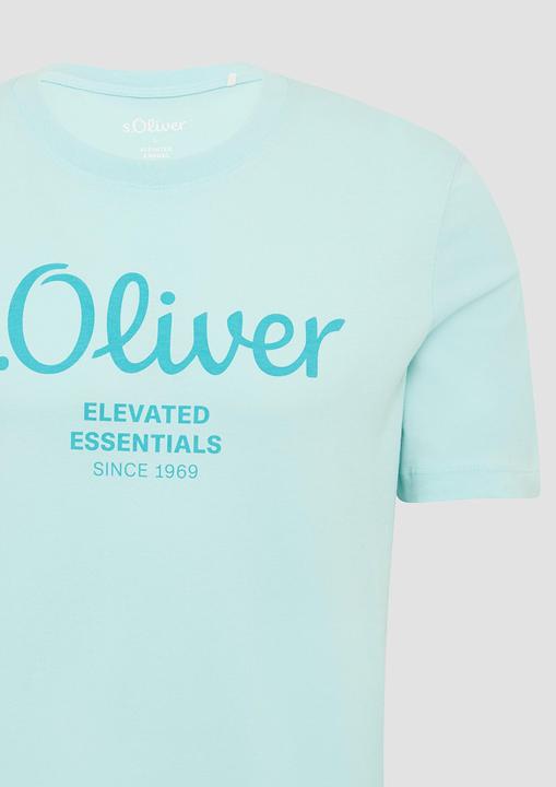 Produktbild S.Oliver T-Shirt T-Shirt mit Logo-Print (S)