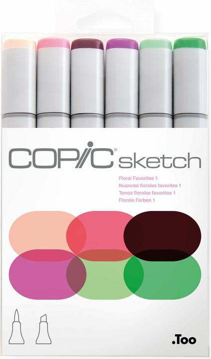 Produktbild Copic Floral Favorite 1 (6x)