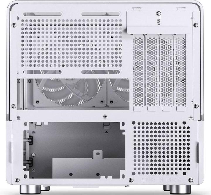 Produktbild Jonsbo V12 PC-Gehäuse, Mini-Tower, Micro-ATX - weiss (mATX)