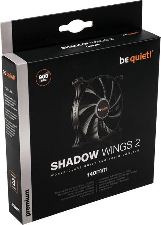 Produktbild be quiet! Shadow Wings 2 (140 mm, 1x)