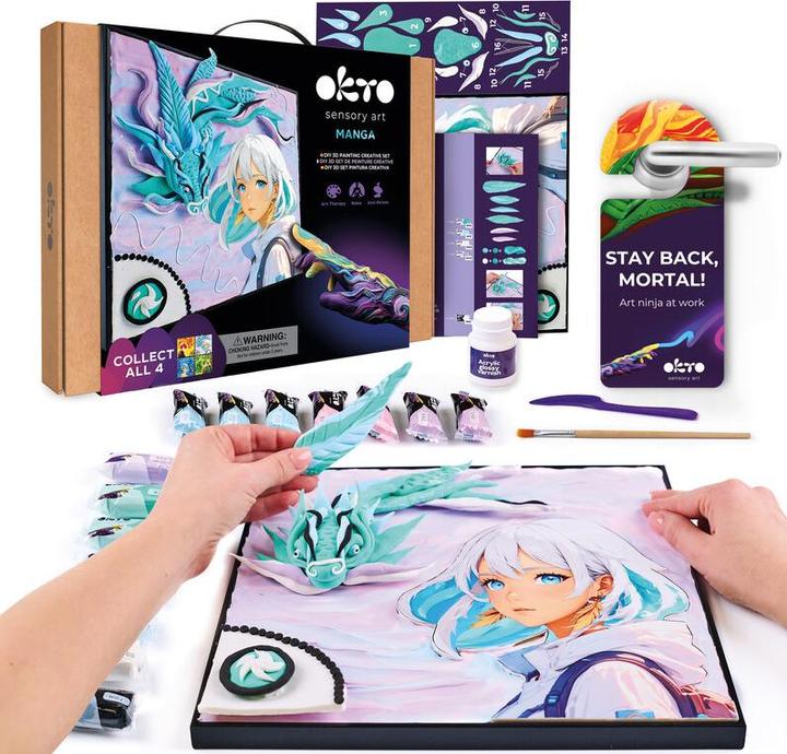 Produktbild Okto 3D Gemälde MANGA 'Luft'