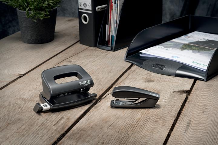 Actual product image Leitz Stapler NeXXt Recycle 10 pages, Black (10 Sheets)