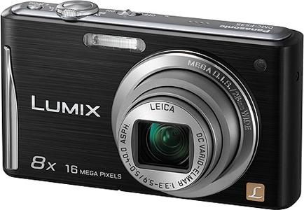 Panasonic Lumix FS35, 16MP, zoom 8x, filmati HD, nero (1/2,3'')