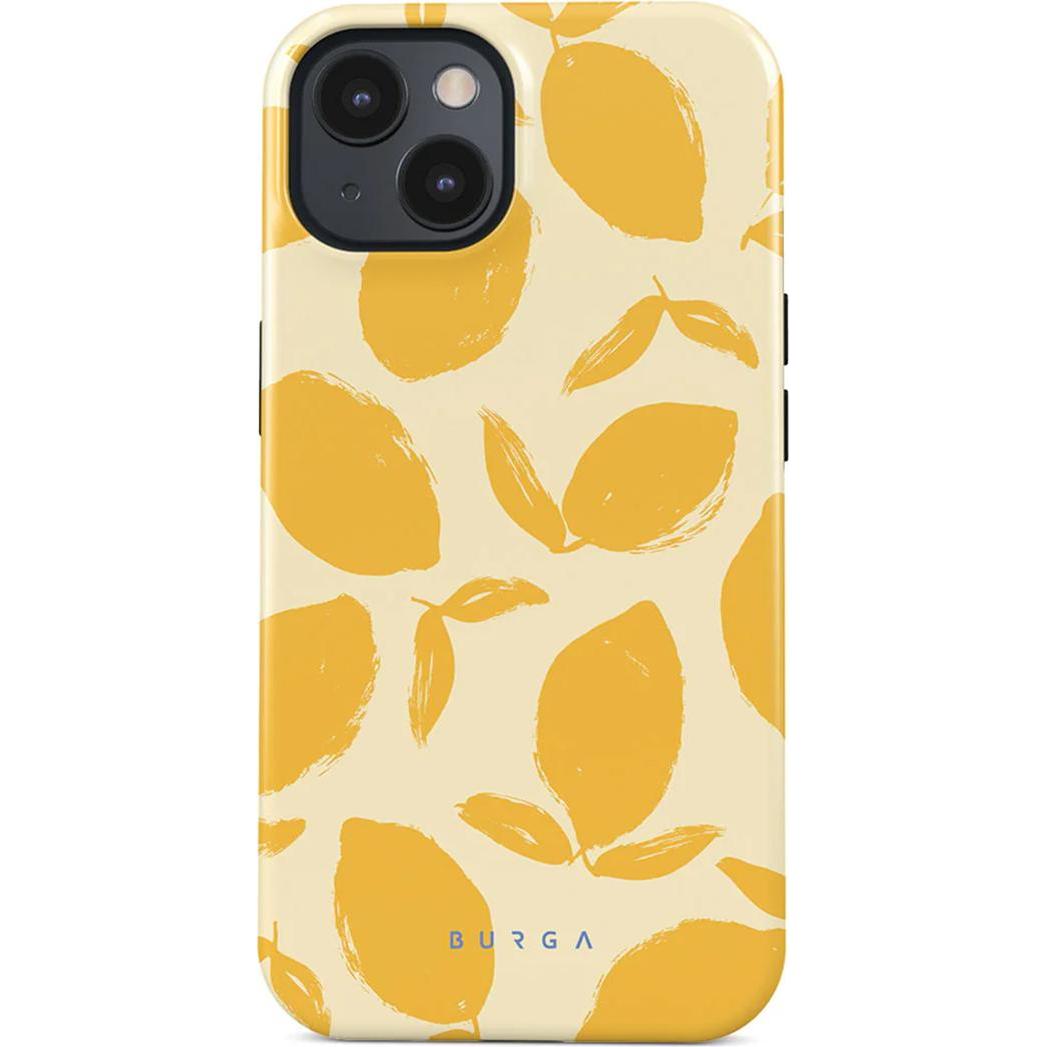 Burga Lemon Tart Case (Apple iPhone 15), Smartphone Hülle, Beige