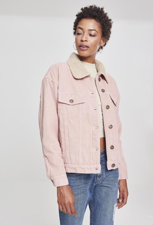 Produktbild Urban Classics Ladies Oversize Sherpa Corduroy Jacket (XL)