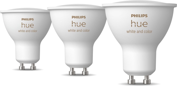 White & Color Ambiance (GU10, 4.20 W, 400 lm, 3 x, E)