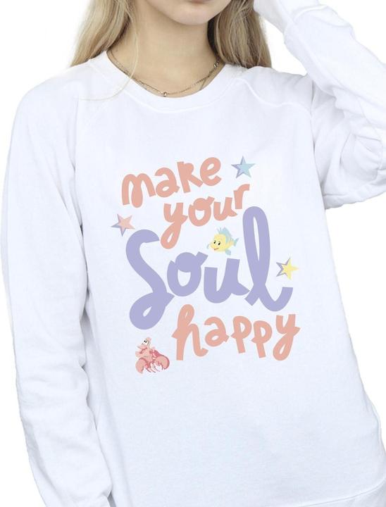 Image du produit Disney - Sweat THE LITTLE MERMAID HAPPY - Femme (S)