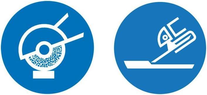 Actual product image Pferd Grinding wheel SG CAST+STEEL D230xS4,1mm cranked steel / INOX bore 22,23 mm