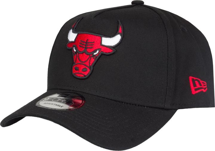 Produktbild New Era 9Forty A-Frame Snapback Cap - Chicago Bulls Schwarz (One Size)