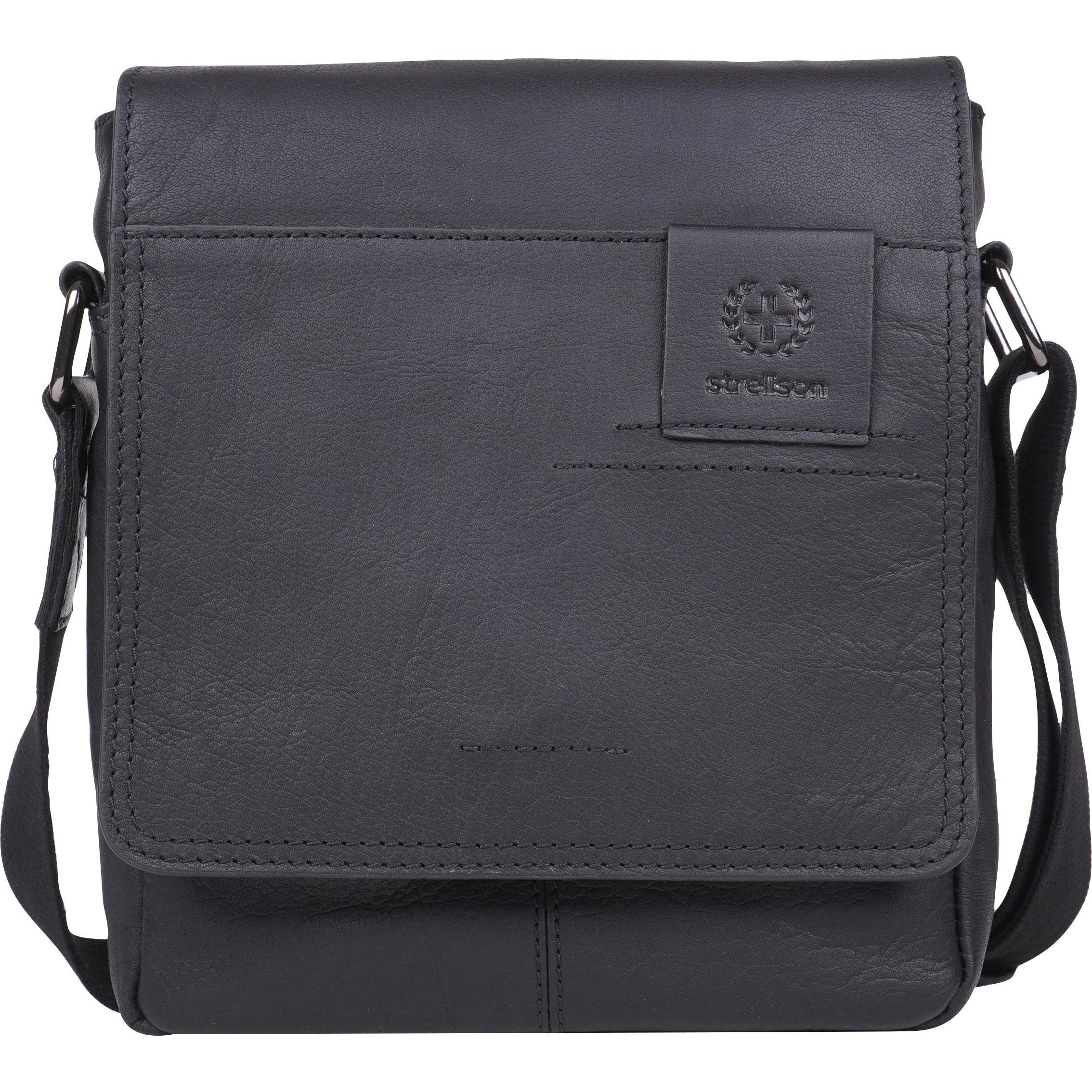 Strellson, Handtasche, Umhängetasche Hyde Park Jeremy Shoulderbag XSVF, Schwarz