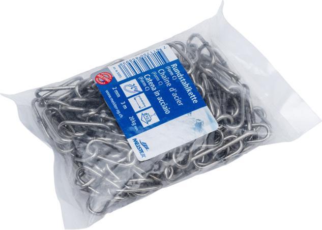 Image du produit Meister Chaîne d'acier forme C inoxydable (3 m)