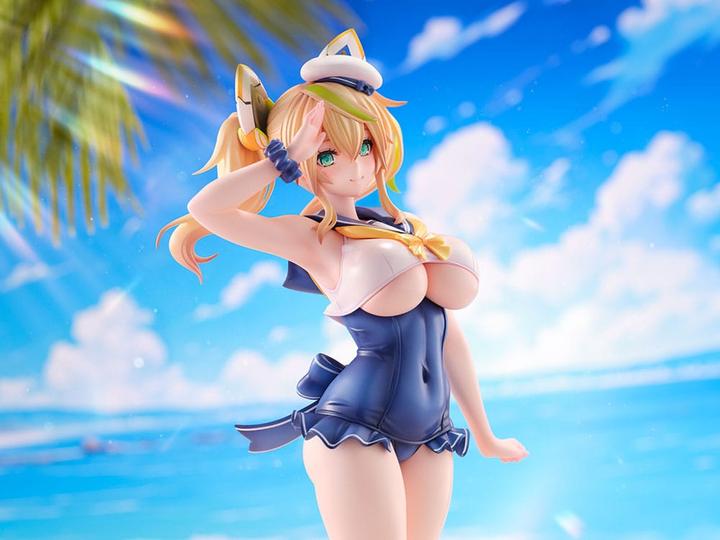 Produktbild Ami Ami Phantasy Star Online 2 PVC Statue 1/7 Es Cool Breeze Gene - Summer Vacation 26 cm