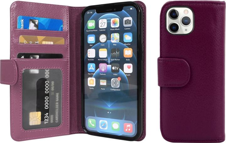 Produktbild Cadorabo 3 Kartenfächer Hülle (Apple iPhone 13 Pro)