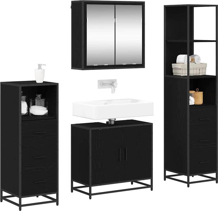 Actual product image vidaXL Badezimmerschrank (33 x 33 x 60 cm)