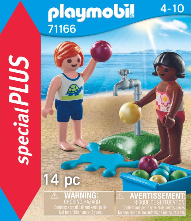 Produktbild Playmobil Kinder mit Wasserballons (71166, Playmobil Special Plus)