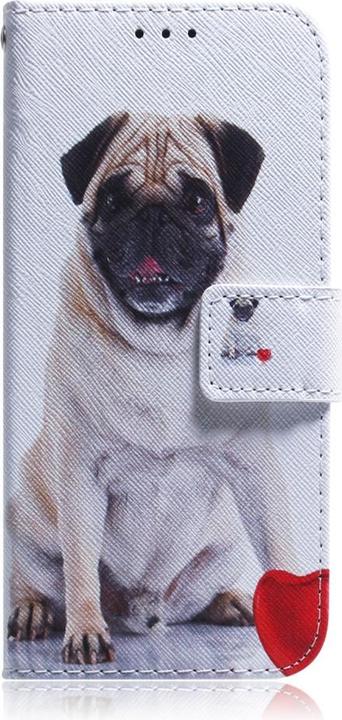 Actual product image Cover-Discount Nokia G11 / G21 - Leather Case Dog (Nokia G11, Nokia G21)