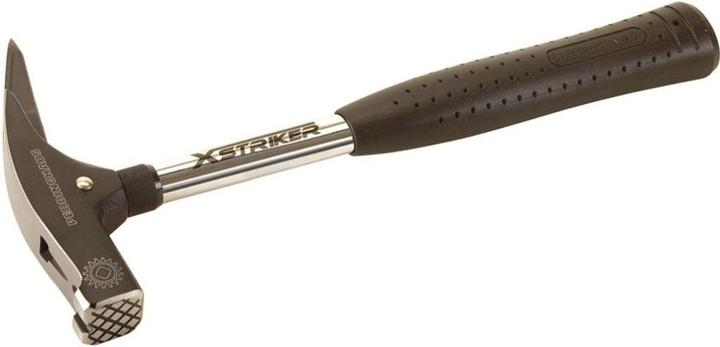 Image du produit Peddinghaus Marteau à lattes 'XStriker' Partiellement poli avec manche en tube d'acier - surface rugueuse (820 g)