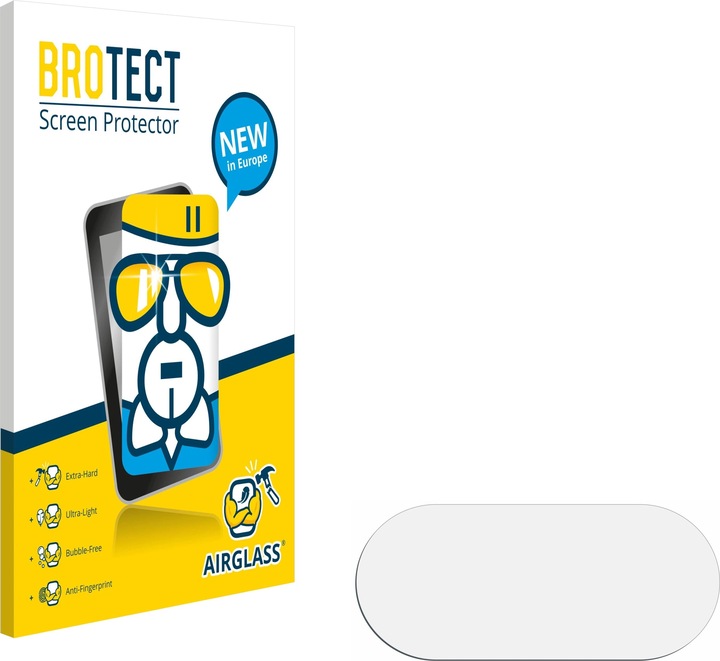Actual product image BROTECT Protective glass screen protector clear (1 Piece, OnePlus 5T)