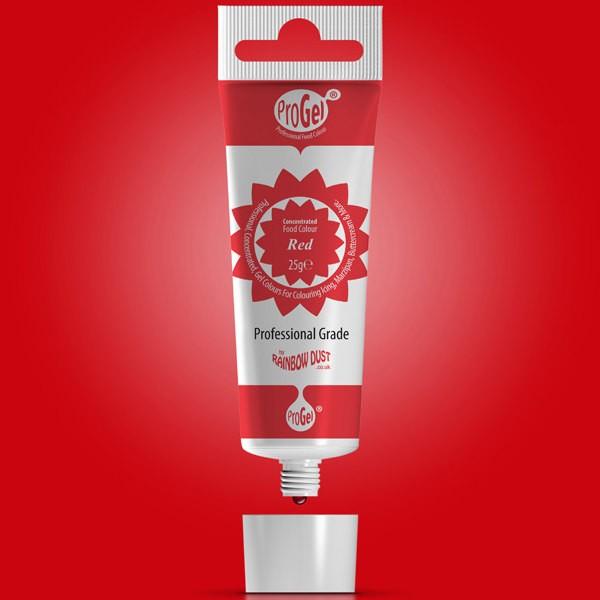 Actual product image Renshaw ProGel gel color red (256 ml)