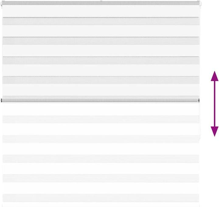 Produktbild vidaXL Zebra-Jalousie (140 x 150 cm)