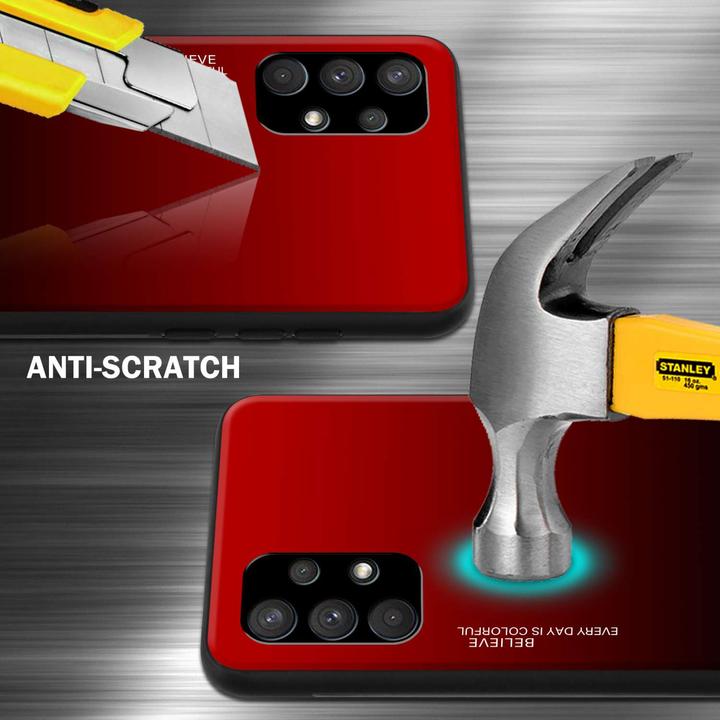 Immagine prodotto Cadorabo Custodia per Samsung Galaxy A32 4G TPU 2 Farben Glas (Samsung Galaxy A32)