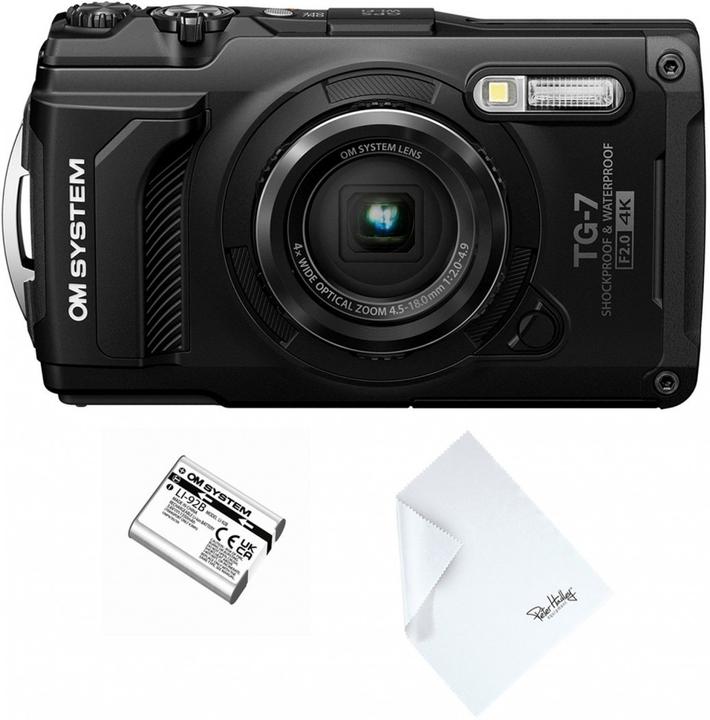 OM System TG-7 zwart Special Edition Kit (12 Mpx)