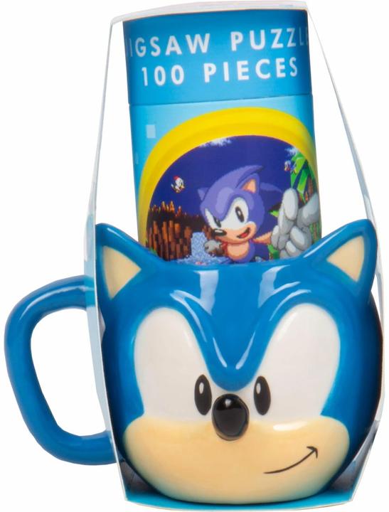 Produktbild Fizz Creations Sonic the Hedgehog Set Tasse und Puzzle (1 x)