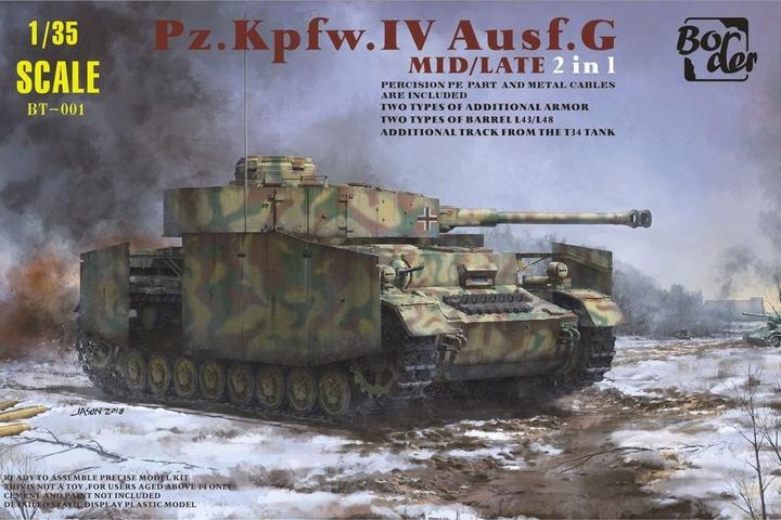 Produktbild Border Model Pz.Kpfw.IV Ausf.G Mid/Late 2 in 1