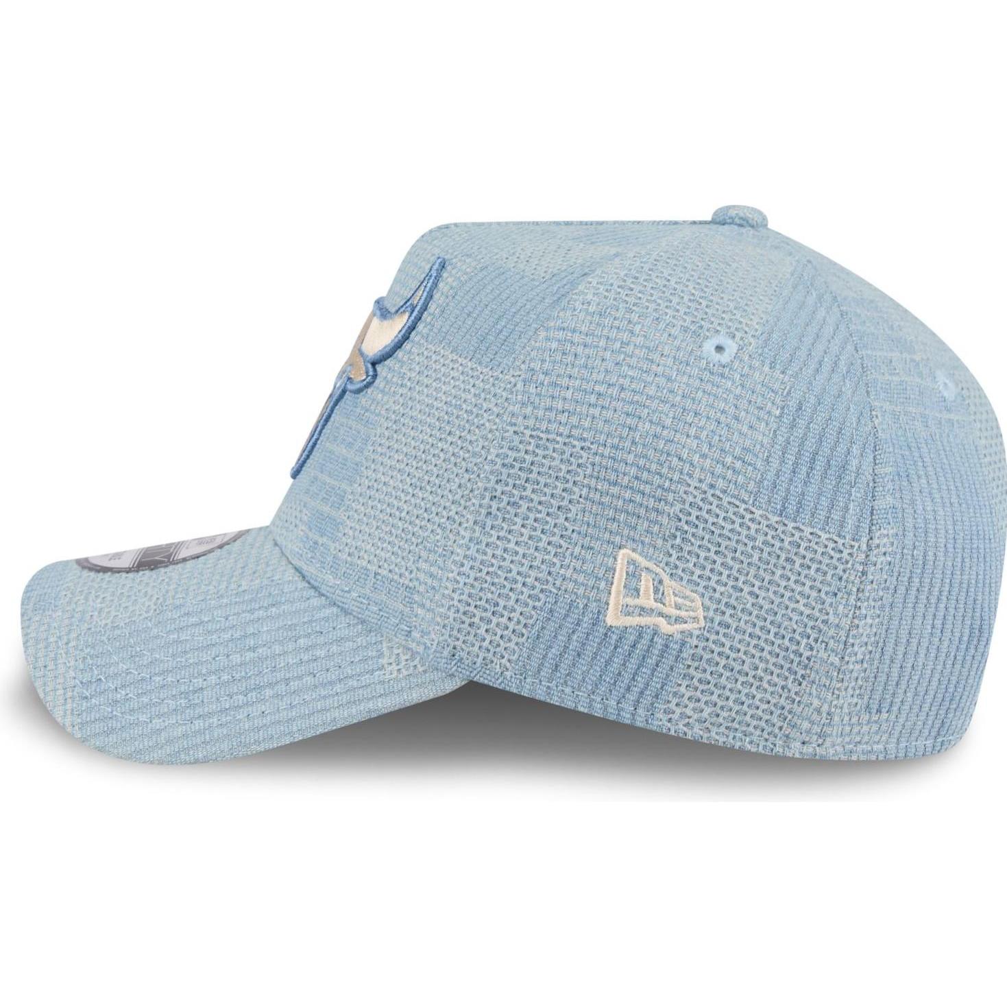 Thumbnail - New Era, Herren, Cap, A-Frame Trucker Cap PATCHWORK Chicago Bulls sky, Blau, (One Size)