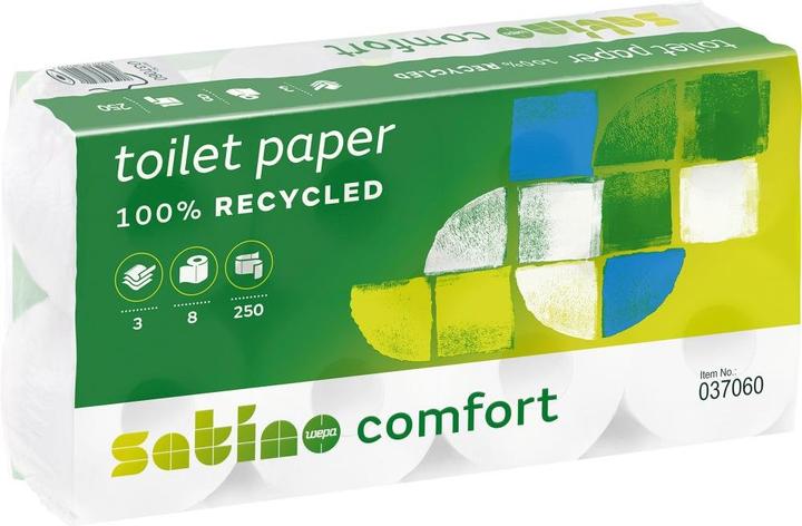 Actual product image Satino by Wepa Toilet paper Comfort Recycl (64 pcs.)