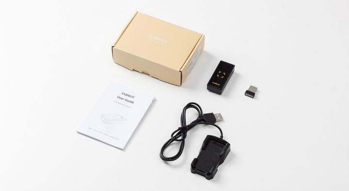 Produktbild Inateck Barcodescanner 46 black (BCST-46 black) (Text, 1D-Barcodes, 2D-Barcodes, QR-Code)
