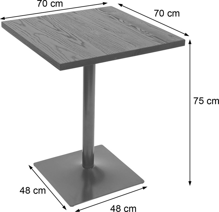 Actual product image MCW H10-Ti (75 x 70 x 70 cm)