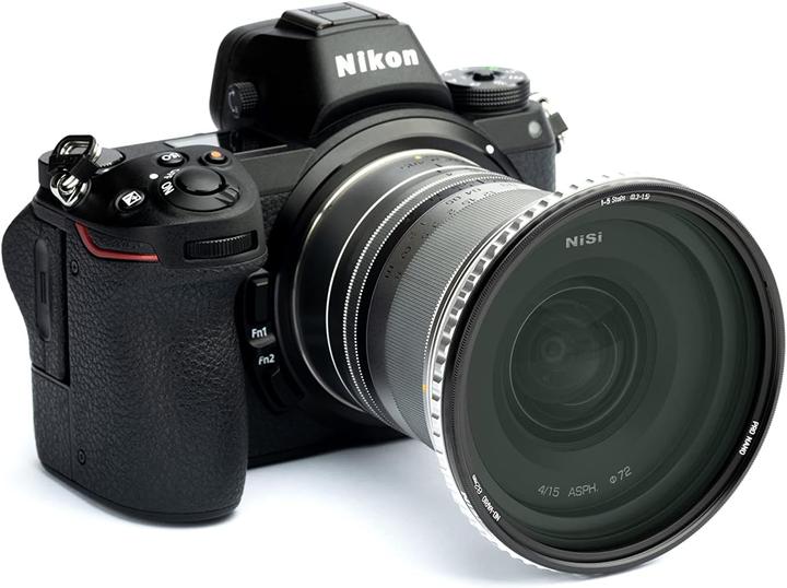 Image du produit Nisi Filtre gris vario True Color 1.5-5Stops (72 mm, Filtre gris neutre)